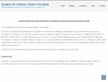 Tablet Screenshot of albertoinformatica.com